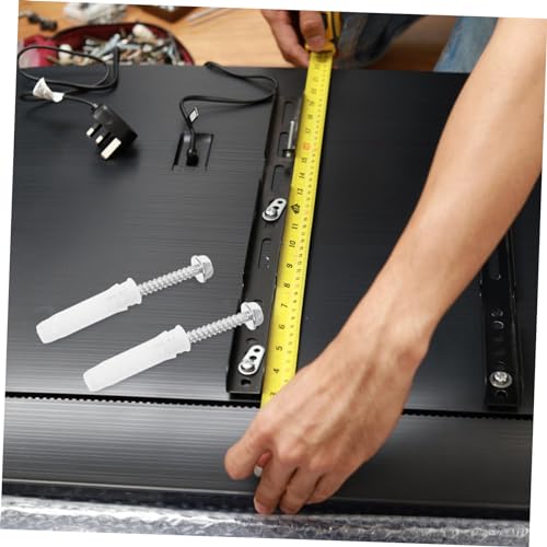 Zerodeko 10Sets Tv Mounting Hardware Kit Reliable Screw Anchors for Easy Installation Concrete Drywall Compatible with Various Tv Wall Mounts Sleek Design Enhances Appearance