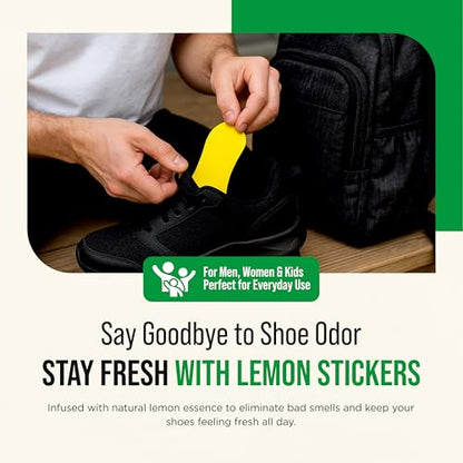 Natural Shoe Deodorant Stickers Odor Remover Patches for Shoes & Slippers, Long-Lasting Fresh Scent, Eliminates Bad Smell, Easy to Use – 20 Count Pack - size: Pack of 20