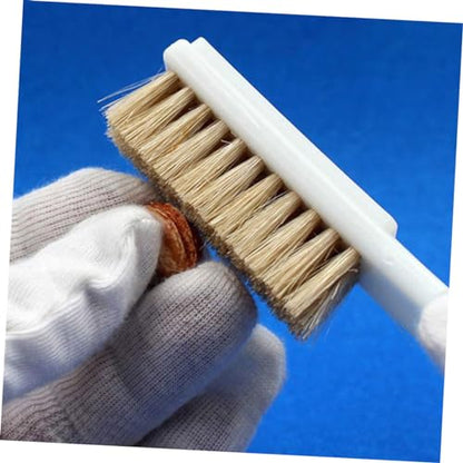4pcs Portable Bouldering Brush with Sturdy Handle Boar Hair Bristles for Cleaning Climbing Stones and Rocks Climbing Enthusiasts and Outdoor Sports