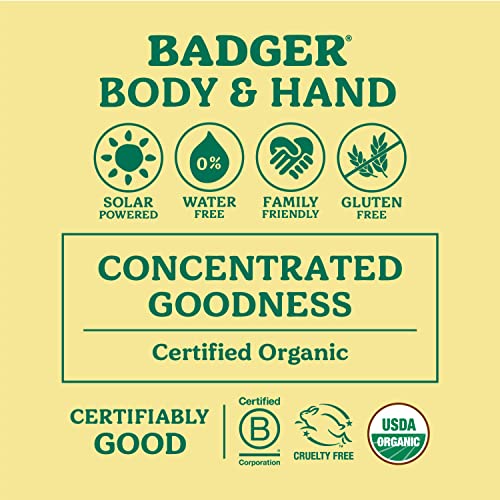 Badger - Hardworking Hands Healing Balm, Aloe Vera & Wintergreen, Working Hand Balm, for Dry Hands, Hand Moisturizer, Certified Organic, 2 oz (3 Pack) - size: 2 Ounce (Pack of 3)