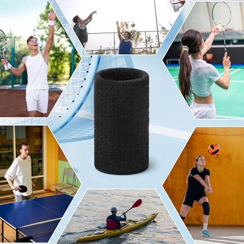 10 PCS Finger Sleeves Black Finger Compression Sleeve Protectors, Elastic Fingers Covers for Sports, Arthritis Fingers Sleeve for Pain Relief and Joint Support