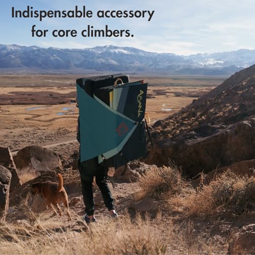 Asana VersaPad - Revolutionary Supplemental Bouldering Crash Pad - Sit Start Bouldering Mat, Climbing Crash Pad Gap Cover, Sport Mat & Essential Bouldering Gear - style: Lux