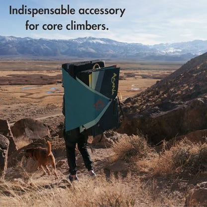 Asana VersaPad - Revolutionary Supplemental Bouldering Crash Pad - Sit Start Bouldering Mat, Climbing Crash Pad Gap Cover, Sport Mat & Essential Bouldering Gear - style: Lux