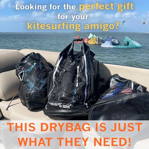 Platinum Sun Dry Bag Backpack Waterproof 40L Heavy Duty Roll-Top beach bag with Compartment for Dirty Stuff for Travel, Hiking, Boating