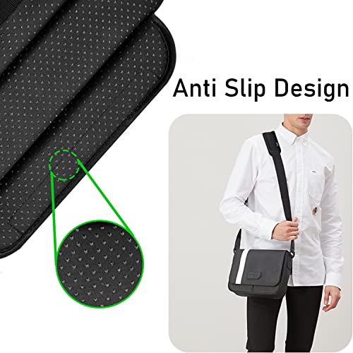 ZINZ Universal Shoulder Pad with Ultra Thick Cushion for Bag Luggage Bag Crossbody, Plus Long & Anti-Slip & Breathable,Black - color: Black