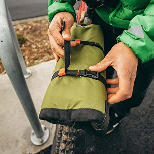 GEAR AID Utility Straps with Side-Release Buckle, Secure and Compress Camping, Biking, Hunting, Boating Gear, 3/4" Width, 40" Length - size: 3/4" x 40", style: 2 Straps