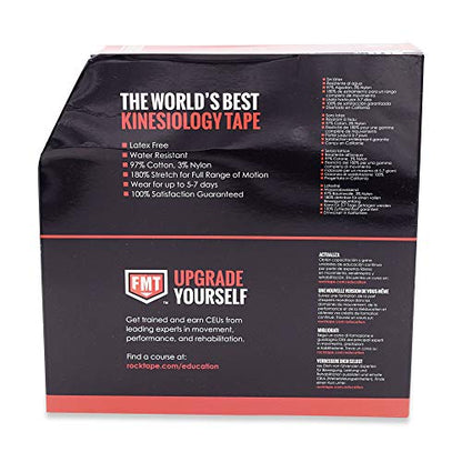RockTape H2O Black Logo 2" x 16.4' (5cmx5m) - size: 2" x 16.4'