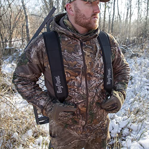 Rivers Edge® Universal Backpack Straps, Fits All Hang-On Treestands, Extra-Wide Padded Shoulder Straps, Fully-Adjustable, RE782