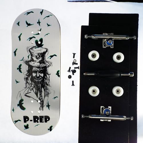 P-REP V2 Pro Performance Complete Wooden Fingerboard 36mm - Unlucky - style: Unlucky