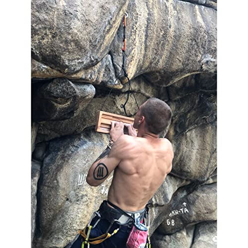 CAMPBOARD | Climbing Compact and Portable Training Hangboard Fingerboard | GoBoard | for Fingers and Grip Strength