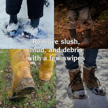 The Original Scrusher Boot & Shoe Cleaner, Durable Weather Resistant Outdoor Shoe Brush - style: Original