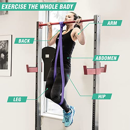 Alllvocles Resistance Band, Pull Up Bands, Pull Up Assistance Bands, Workout Bands, Exercise Bands, Resistance Bands Set for Legs, Working Out, Muscle Training, Physical Therapy, Shape Body, Men Women - color: 0.9-2.1in