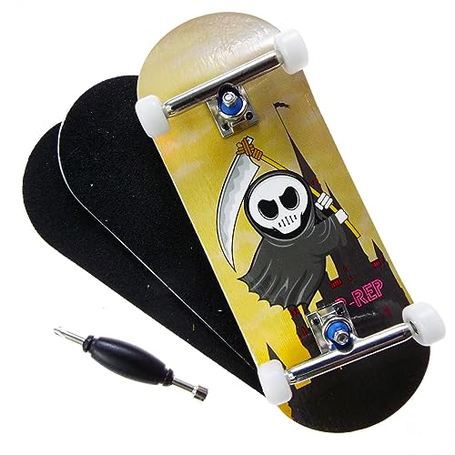 P-REP V2 Performance Complete Wooden Fingerboard 34mm - Little Reaper - color: Little Reaper