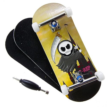 P-REP V2 Performance Complete Wooden Fingerboard 34mm - Little Reaper - color: Little Reaper