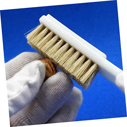 Cabilock 2pcs Boars Hair Cleaning Brush for Rocks Bouldering Stone Cleaner Climbing Supplies