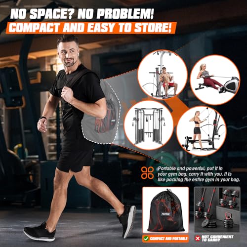 Resistance Bands, Pull Up Assistance Bands, Heavy-Duty Tricep Workout Equipment for Pushdowns, Bicep Curls, Face Pulls, Home Gym Equipment Training for Back, Abs, Triceps, Biceps, Arms