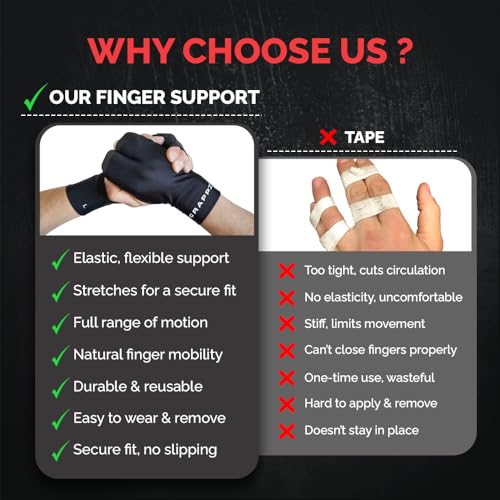Finger Support Athletic Compression Gloves, Splint Alternative, Unisex S | Athletic Buddy Tape & Trigger Finger Sleeve & Brace, Arthritis Pain Relief & Joint Stabilizer for All Sports - size: Small, style: Original Glove