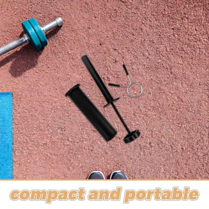 Toyvian 1set Fitness Equipment Loading Pin with Adapter Sleeve for Weightlifting Workout Quick Weight Plate Wide Compatibility Barbell Parts Holder Portable Gym Weight Stack Pin Latch
