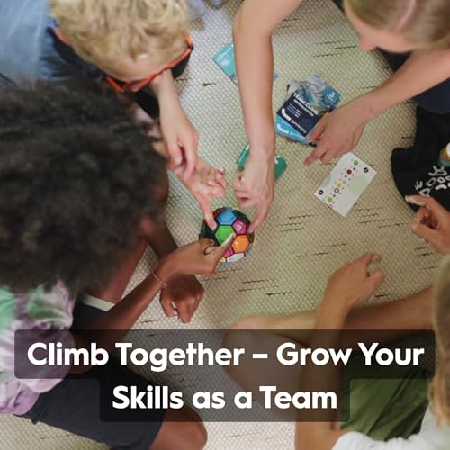 BOULDERBALL Team Climb – Cooperative Team & Skill Game (14+) - Teamwork, Focus & Strategic Thinking - for Teenagers and Adults - Made in Italy