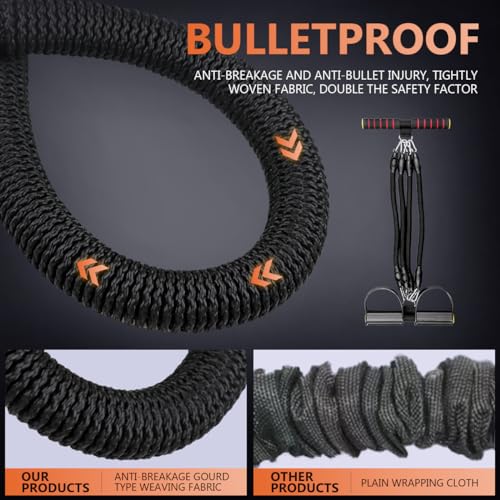 Pedal Resistance Band Elastic Puller Multifunctional Tension Rope Equipment for Indoor Fitness