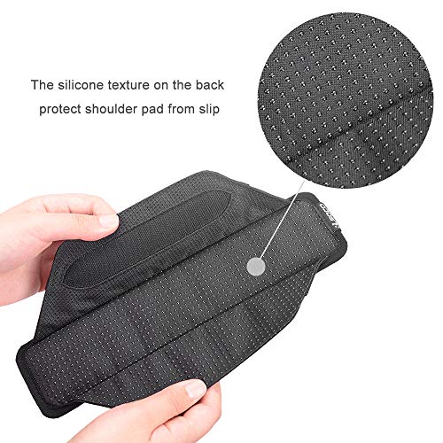 RLSOCO Shoulder Strap Pad with Air Cushion Shoulder Relief,Case Bag Strap Pad for Laptop Bags,Camera Cases,Cello,Guitar,Sport Bags,Backpacks,Grocery,Messenger,armor aka plate carrier (Only 1 Piece
