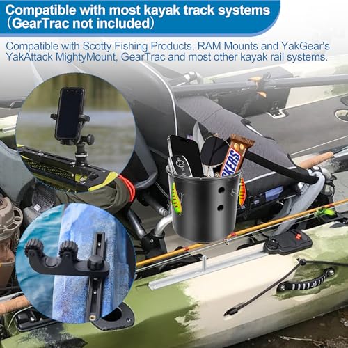T Bolts for Kayak Track/Rail, Kayak Track Mount Accessories Screws 1 Inch Long, Nuts 1/2 Inch Wide, Kayak Hardware T-Slot Bolts 6 Pack - size: 1 Inch