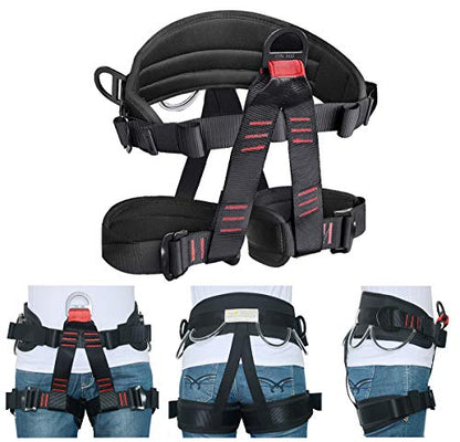 Climbing, Safety Safe Seat Belt for Outdoor Tree Climbing, Outward Band Expanding Training Large Size,Climbing Gear