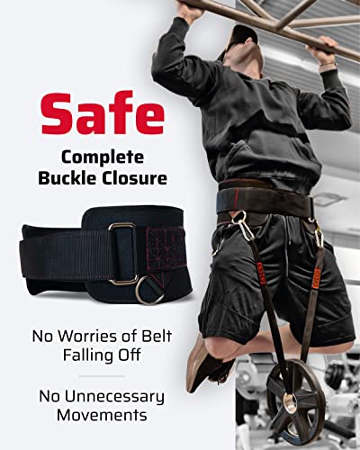 THEFITGUY Ultimate Dip Belt Bundle - Ultimate Dip Belt & Contoured Fit Dip Belt for Women | Secure Closure & Optimal Dip Position
