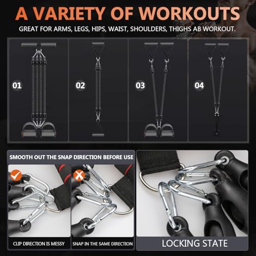 Pedal Resistance Band Elastic Puller Multifunctional Tension Rope Equipment for Indoor Fitness