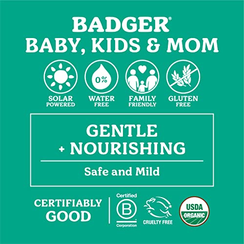 Badger - Night Night Balm, Chamomile & Lavender, Natural Sleep Balm for Kids, Scented Relaxing Balm for Children, Kids Organic Sleep Balm, 2 oz (2 Pack) - size: 2 Ounce (Pack of 2)