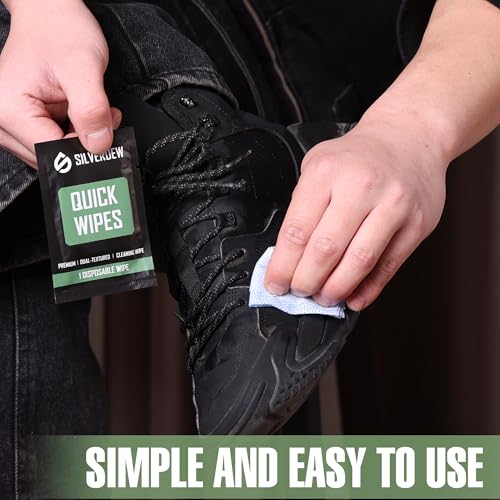 33PCS Shoe Cleaning Kit | 8oz Cleaner, 30 Pack Sneaker Wipes, Nylon Brushes, Microfiber Towel for Sneaker, Leather, Mesh & Canvas