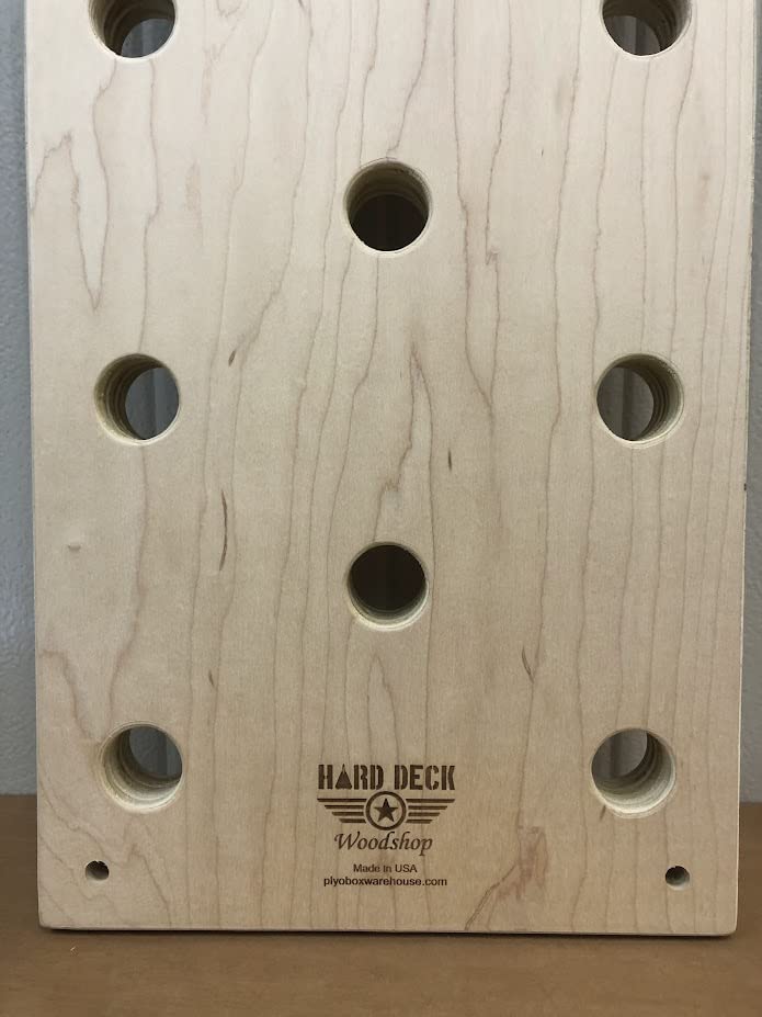 12"x34" Horizontal Climbing Pegboard