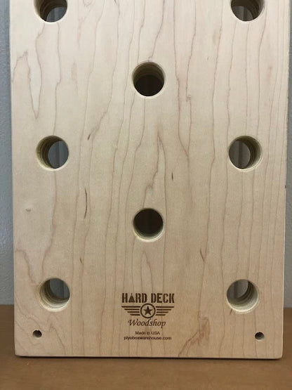 12"x48" Climbing Pegboard, Custom Engraving Options Climbing peg Board, MMA Training, Ninja Warrior, Strength Training