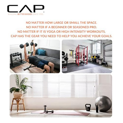 CAP Barbell Xtreme Doorway Pull-Up Bar | Portable Door Frame Chin-Up & Push-Up Bar for Home Gym | 300 lb Capacity Calisthenics Strength Equipment | No-Drill Indoor Workout Trainer