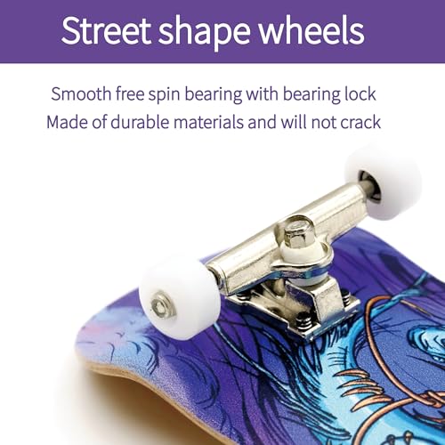 32mm Pro Fingerboard 12 Constellation Series Wooden Finger Board (Pisces) - color: Pisces
