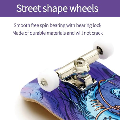 32mm Pro Fingerboard 12 Constellation Series Wooden Finger Board (Pisces) - color: Pisces