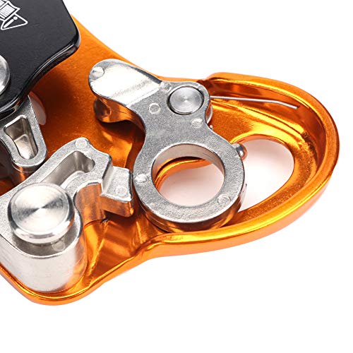 Alvinlite Climbing Pulley, Climbing Grab Rope Self-Locking Fall Rope Protector Climbing Pulley for Outdoor Rock Working - size: Load capacity 100KG, style: Safety Rope Protector