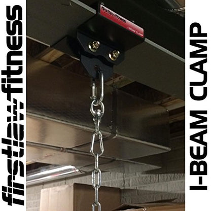 Firstlaw Fitness 1000 LBS I-Beam Clamp - Multi-Sports Made in The USA - size: 7.5 Inch Wide I-Beam