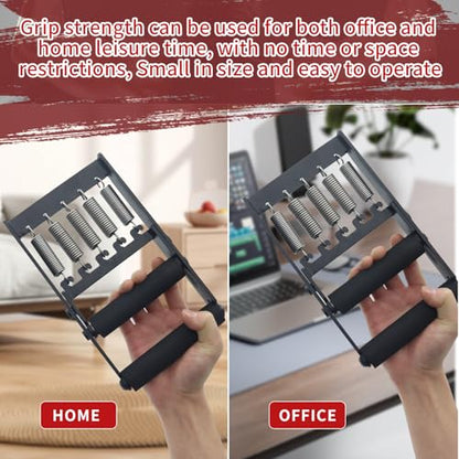 Professional Hand Grip Strengthener 165 lbs (75kg),Comfortable and wear-resistant foam handle,Weighted Great Wrist & Forearm Exercise, Arm Strength Builder, for Home Office &Gym &School