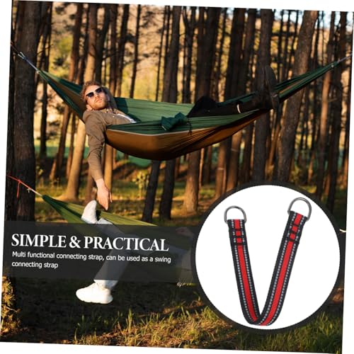 BESPORTBLE 2pcs Swing Strap Heavy Duty Lashing Safety Cinch Straps for Hammocks Swing Sets Connector Gym Equipment