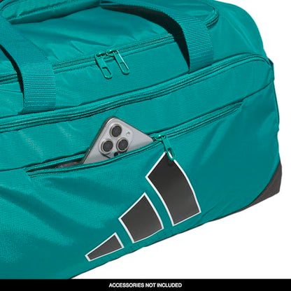 adidas Defender 5 Duffel Bag for Sports, Gym and Travel, EQT Green/Black, OSFA - color: EQT Green/Black/Medium 59L, style: Medium 59l