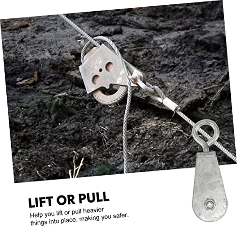 Weight Cable Pulley System Lifting Steel Pulley Roller Rope for Gym DIY Attachment