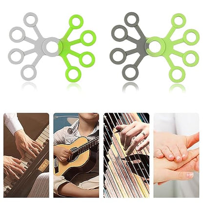 Finger Training Silicone Hand Expander Finger Hand Grip Finger Stretcher Trainer Strength Resistance-band Wrist Exercise Hand Expander Tool Forearm Rings Hand Exerciser Silicone Finger Stretcher Hand