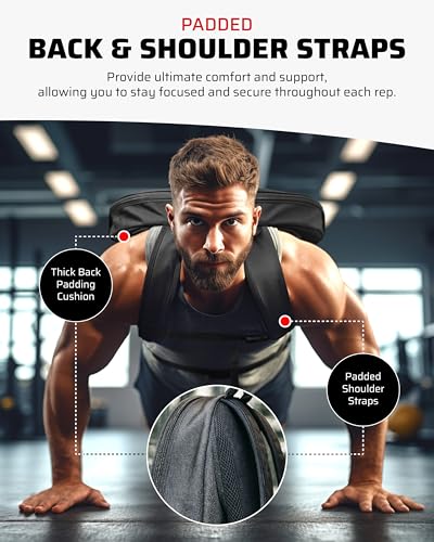 THEFITGUY Weighted Bodyweight Home Gym Setup – Dip Belt, Plate Backpack, Extension Straps & Loading Straps for Pull-Ups, Dips, Push-Ups and Strength Training