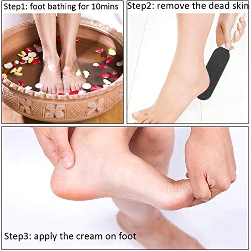 Professional Pedicure Foot File - Reusable Stainless Steel Cracked Skin Corns Callus Remover Feet Rasp - size: 1 Count (Pack of 1)