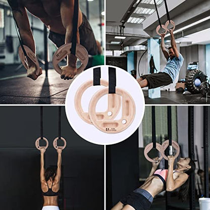 Two Stones Portable Hangboard Rock Climbing as Pull Up Ring for Rock Climbers Trainning Indoor or Outdoor Fingerboard Climbing Hang Board for Climbing