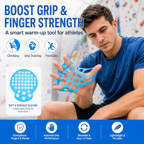 Finger Exerciser for Hand Strength | Silicone Hand Exerciser & Finger Strengthener, Finger Stretcher Resistance Band for Grip Training - size: ladies' style