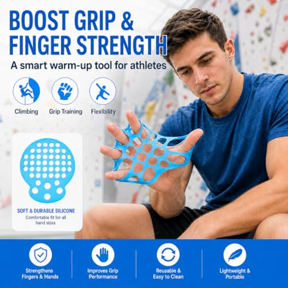 Finger Exerciser for Hand Strength | Silicone Hand Exerciser & Finger Strengthener, Finger Stretcher Resistance Band for Grip Training - size: ladies' style