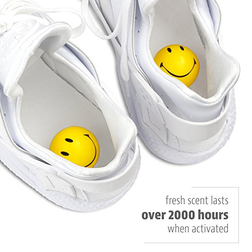 Sneaker Balls Odor-Fighting Shoe Fresheners, Eliminates Unpleasant Smells, Perfect For Sneakers, Gym Bags, Gear Bags, Drawers, Lockers, And More!, Radial Tie Dye, 6 Pack - color: Tie Dye (Fresh & Clean), style: 6 Pack
