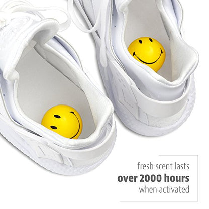 Sneaker Balls Odor-Fighting Shoe Fresheners, Eliminates Unpleasant Smells, Perfect For Sneakers, Gym Bags, Gear Bags, Drawers, Lockers, And More!, Radial Tie Dye, 6 Pack - color: Tie Dye (Fresh & Clean), style: 6 Pack